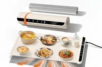 Electric food warming mat with graphene heating surface