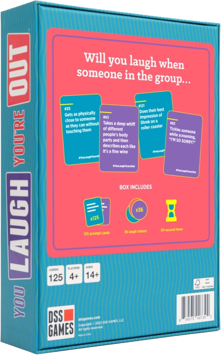Group party charades card game fun