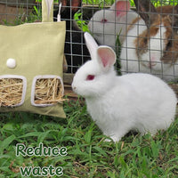 Guinea Pig Hay Storage Bag with Hanging Design, Ideal for Small Animal Cages