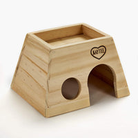 Guinea Pig Wooden Hideout Medium Size Natural Shelter
