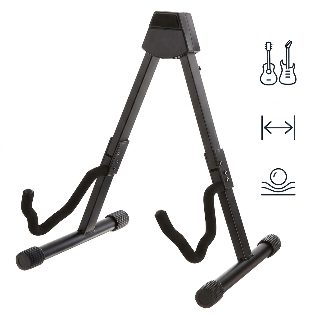 guitar-stand-padded-foam-arms-electric-acoustic