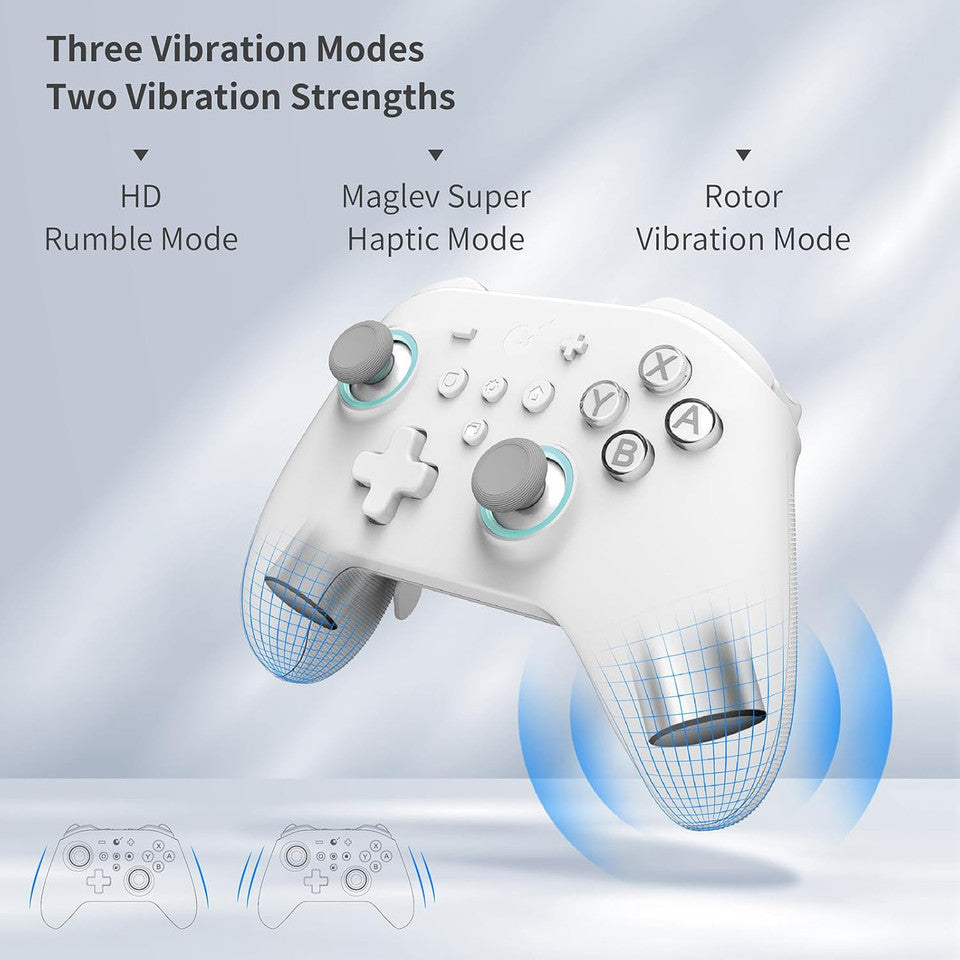 Hall effect joystick anti drift controller feature