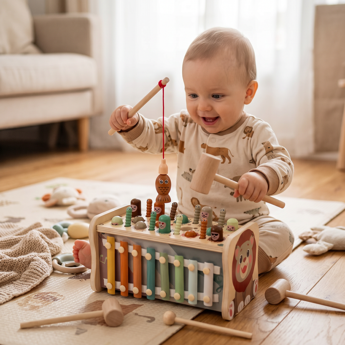 Hammering Pounding Toy For Toddlers Educational Play