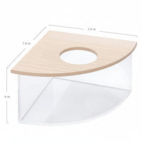 Hamster Cage Sand Bath for Indoor Use with Dwarf and Syrian Hamsters