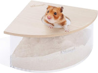 Hamster Sand Bath Container for Grooming and Digging