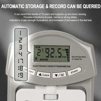 Hand grip exerciser with digital meter for home and school use