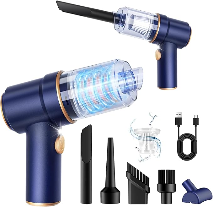 Handheld Car Vacuum Cleaner 9000Pa Front View