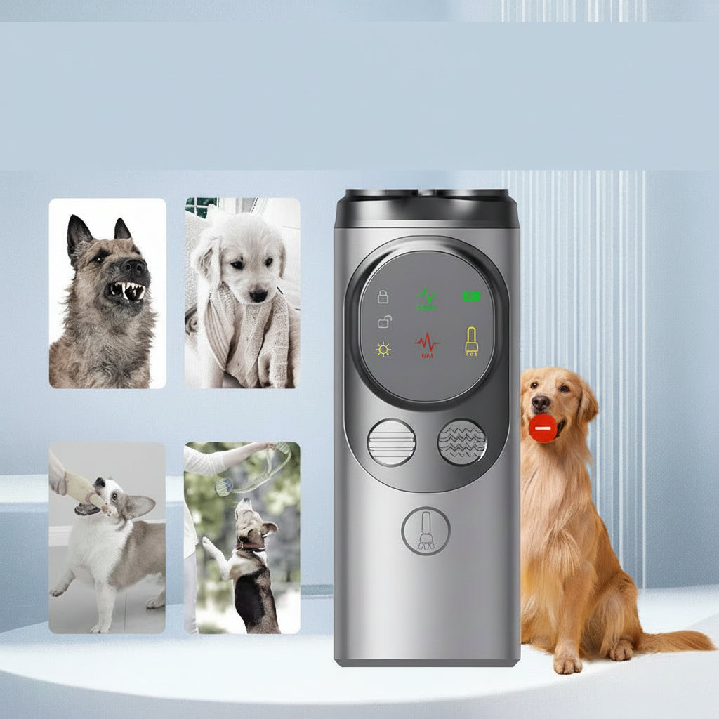 Handheld Dog Training Device for Everyday Training Sessions