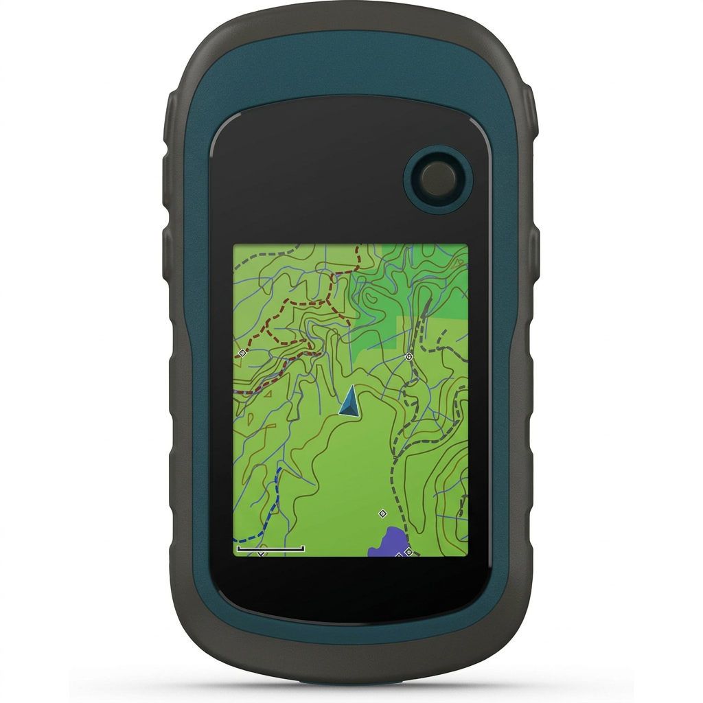 rugged handheld GPS navigator device for hiking