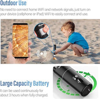 Handheld digital microscope for coin circuit board and small item viewing