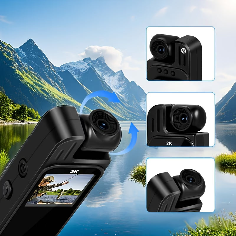Handheld stabilizer camera for smooth video recording