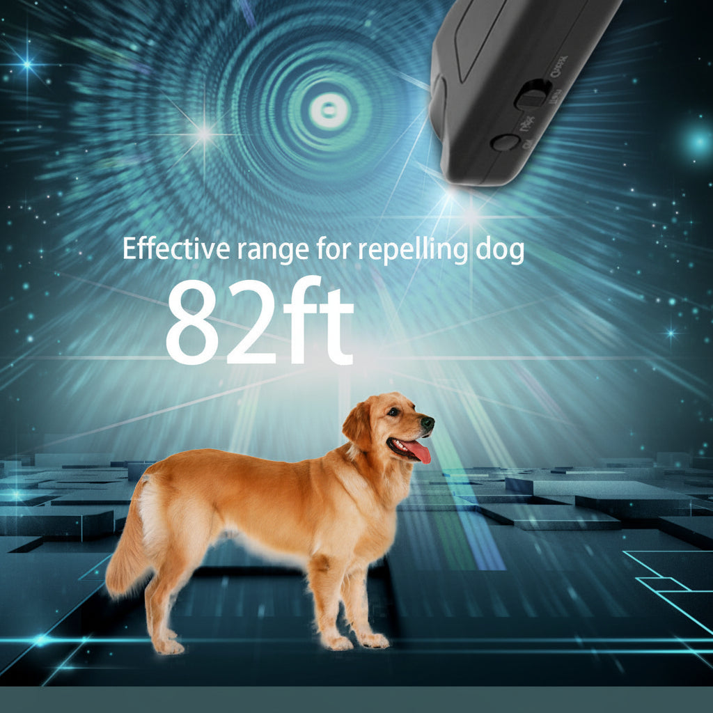 Handheld Ultrasonic Pet Trainer for Cats and Dogs