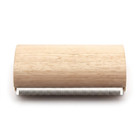 Handmade horse body brush with firm bristles