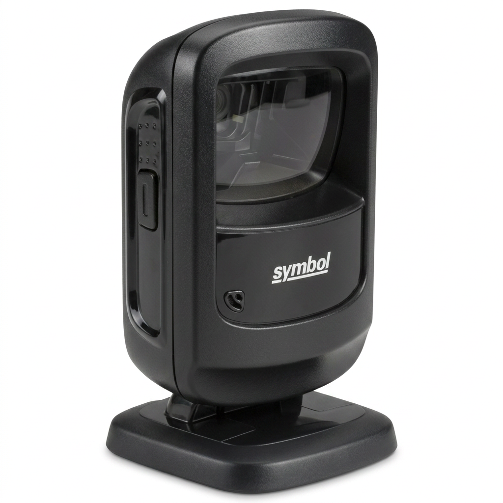 Hands free barcode scanner supporting 1D and 2D QR codes