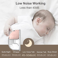 Hands-free breast milk collector with compact wearable construction and measurement markings