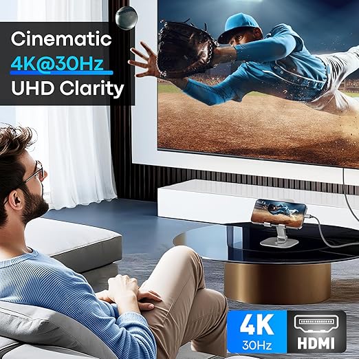 USB-C to HDMI cable for MacBook iPad and Galaxy devices