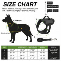 Durable Dog Harness Vest Designed For Outdoor Activities