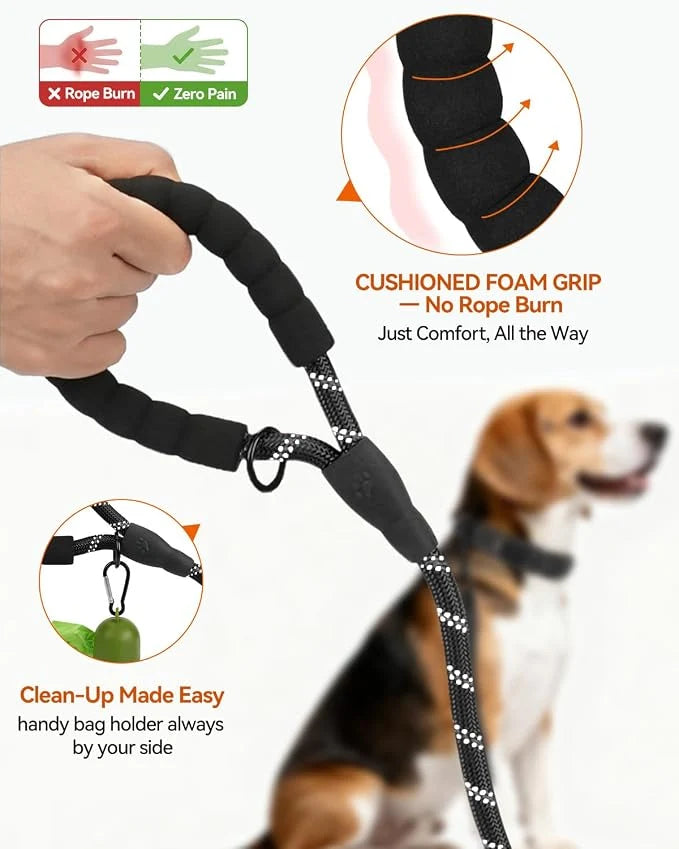 Smart Pet Collar Accessory with Outdoor Walking Support for Dogs