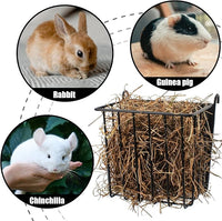 heavy duty rabbit hay feeder for guinea pigs and bunnies
