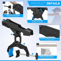 Heavy Duty Fishing Rod Holder for Marine and Boat Use