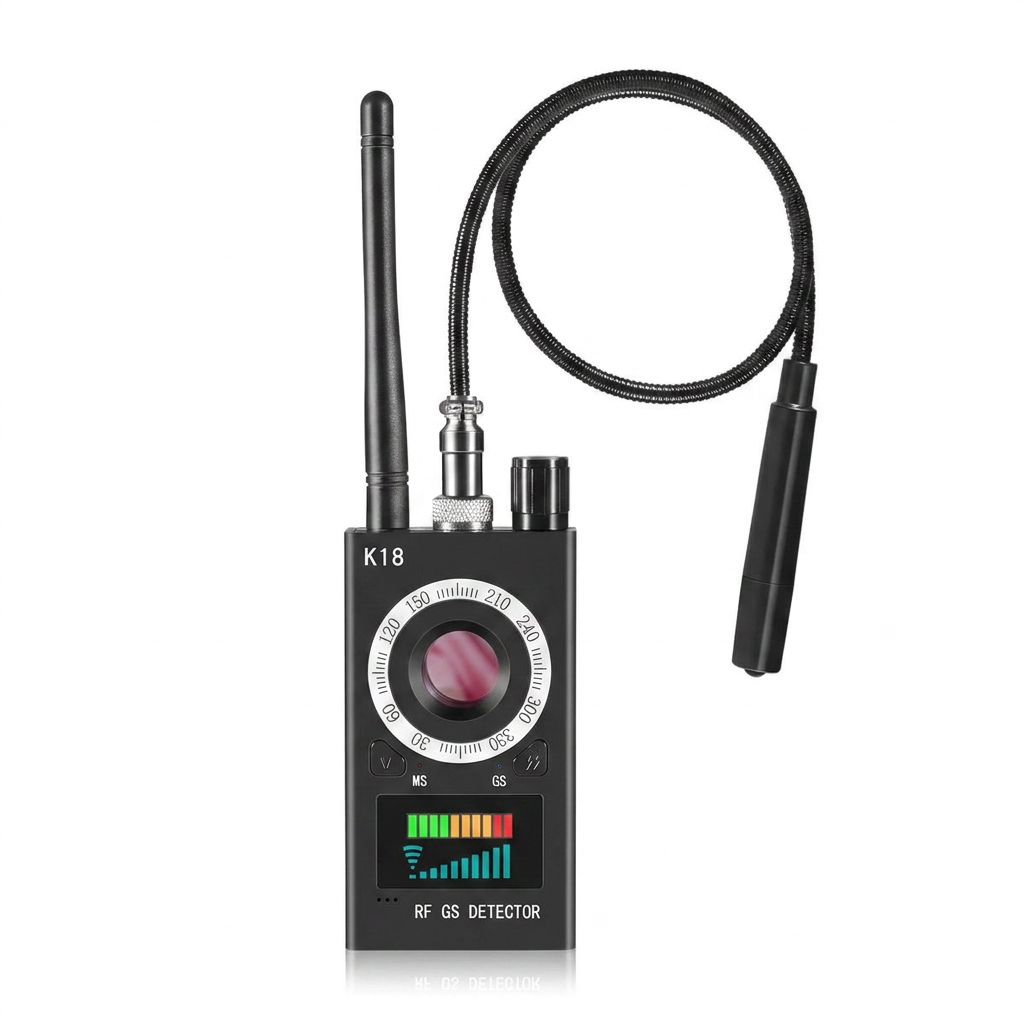 hidden camera detector anti spy device with RF signal and WiFi scanner for privacy protection
