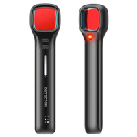Hidden Camera Detector with viewfinder, designed for detecting wireless cameras, bugs, and pin-hole cameras.