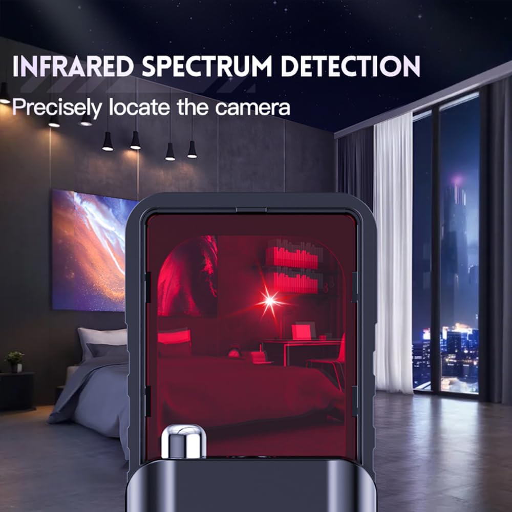 Hidden Camera Detector used in an office environment to ensure privacy and security.