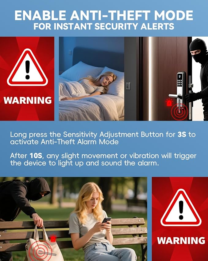 Hidden Camera Detector in use, scanning for hidden surveillance devices in a hotel room.