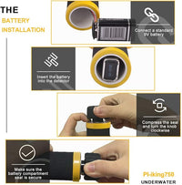 High sensitivity underwater metal detector for precise detection