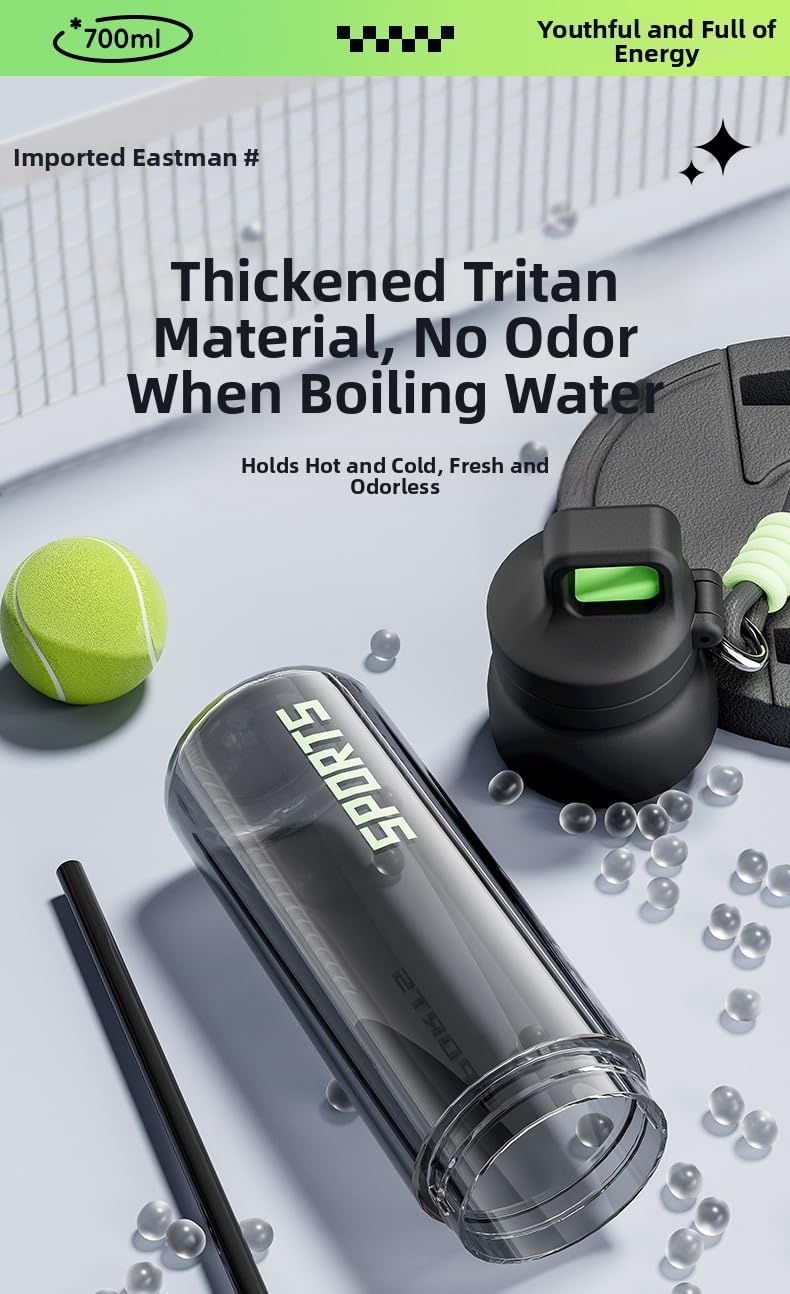 High temperature resistant reusable water bottle