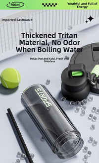 High temperature resistant reusable water bottle