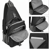 Sling bag suitable for hiking, weekend outings and travel