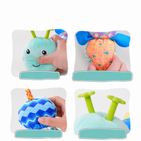 Holiday gift plush toy for baby boy girl early learning play