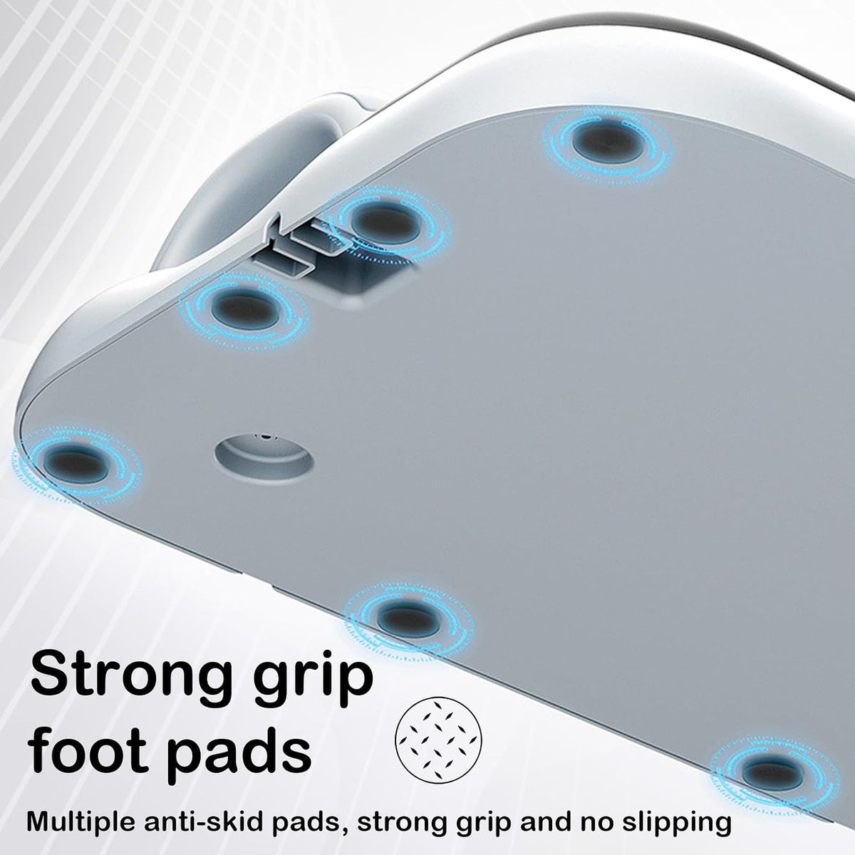 Home Pilates training board with mobile phone holder for viewing workout instructions