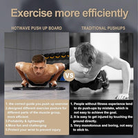 Home workout push up board for strength training and muscle building