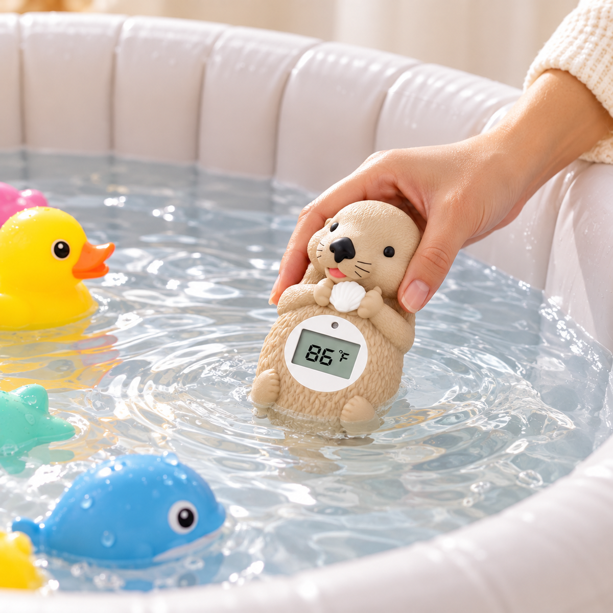 Soft-style hooded baby bath towels for wrapping and drying little ones after bathing