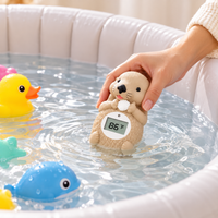 Soft-style hooded baby bath towels for wrapping and drying little ones after bathing