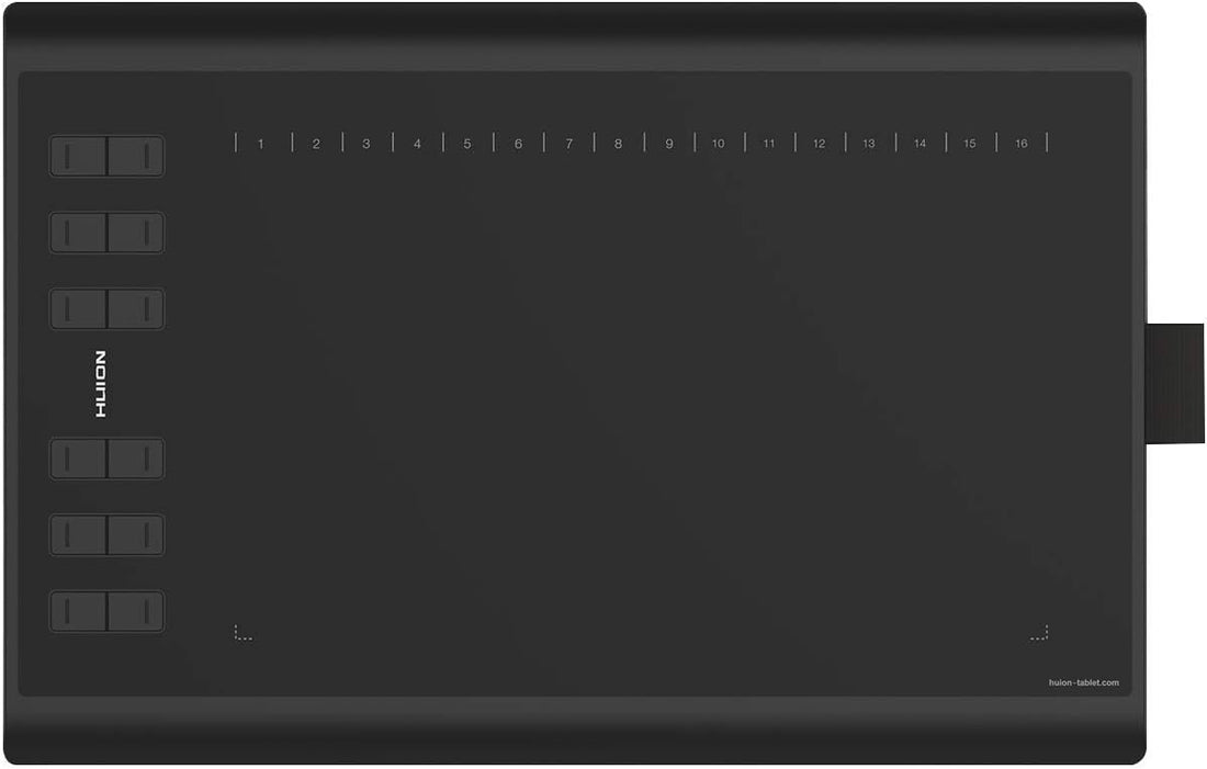 Battery-free PW100 stylus with 8192 pressure sensitivity for precise drawing