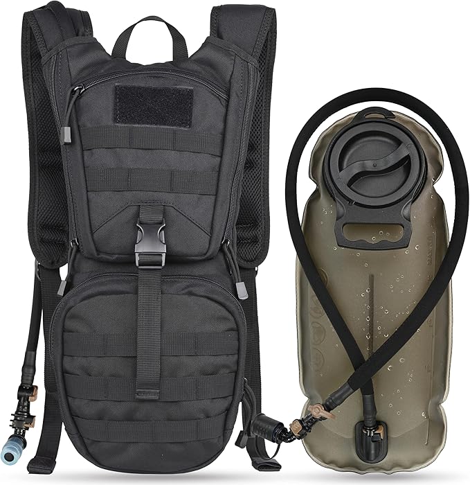 Hydration backpack with 3L water bladder