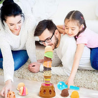 Ice cream role play toy set for boys and girls