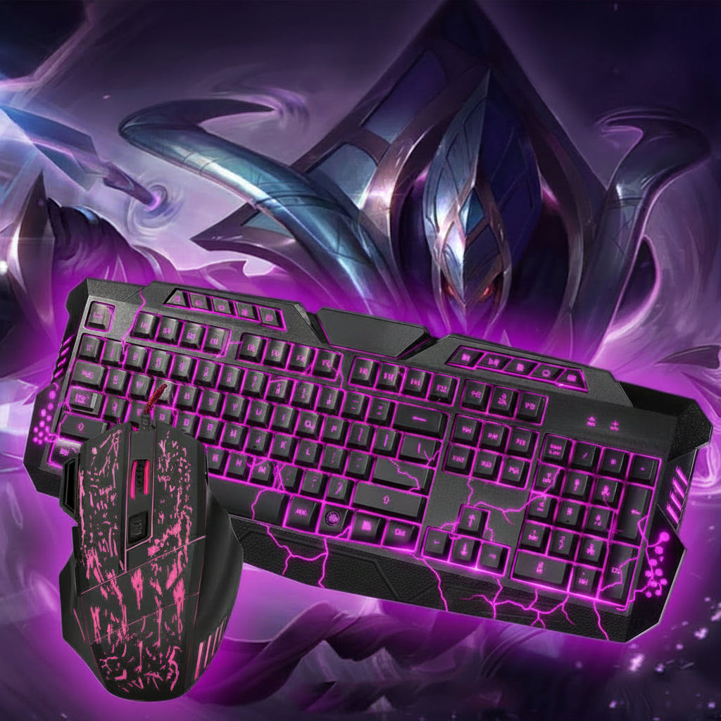 Backlit keyboard with dedicated numeric keypad