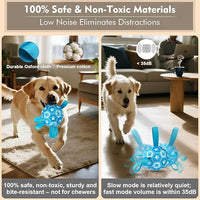 indoor dog play soccer ball toy with automatic movement