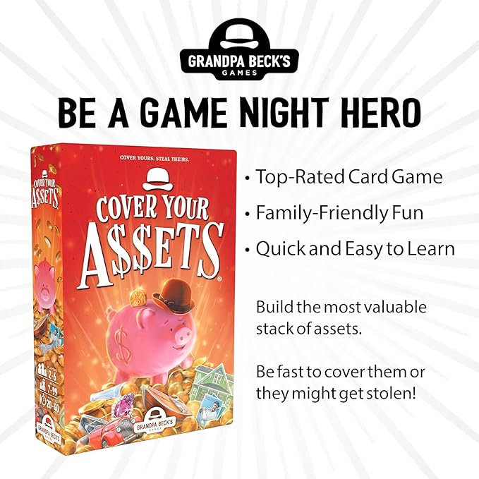 Indoor family card game strategy fun