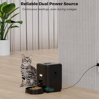 Indoor Pet Feeding Device With Scheduled Food Release Feature