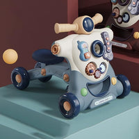 Indoor toddler learning walker for flat surfaces