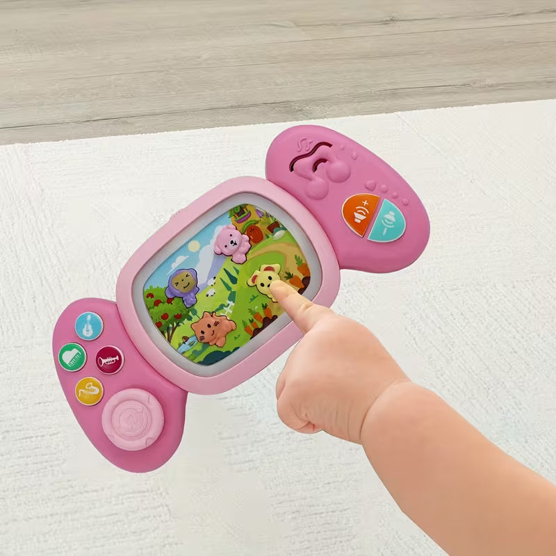 Infant light music piano toy for listening and finger movement