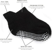Infant non-slip socks featuring textured grip dots underneath