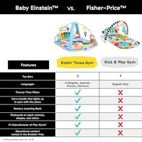 Infant play gym activity mat musical tummy time mat for baby development