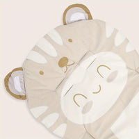 Infant seat cushion with ergonomic design for stroller comfort
