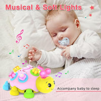 Infant sensory learning toy with music and movement